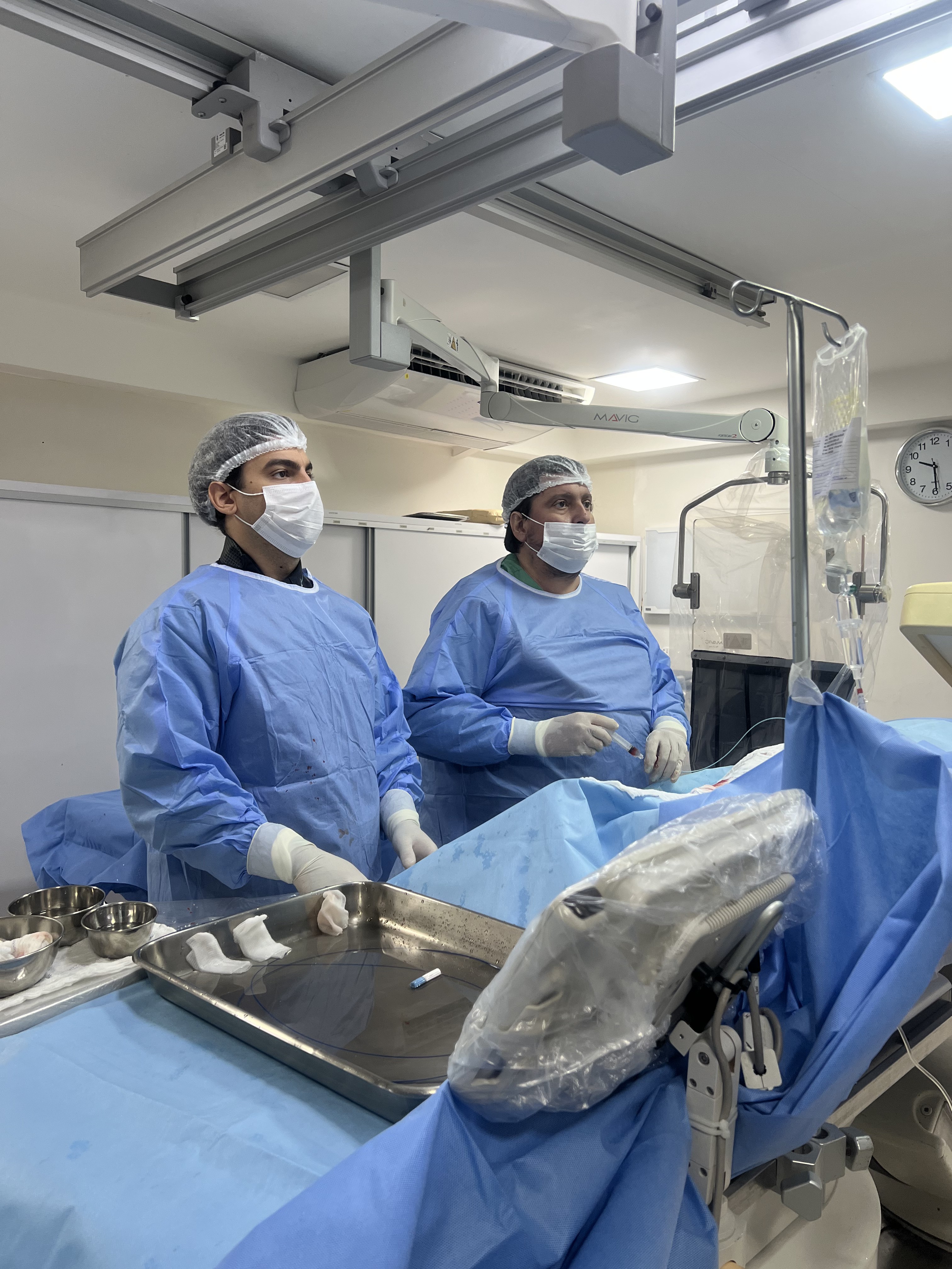 Dr. Matheus Costa com seu pai, Dr. Valter da Costa Júnior